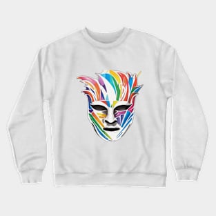 Mask Rainbow Shadow Silhouette Anime Style Collection No. 339 Crewneck Sweatshirt